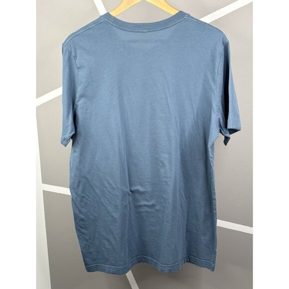 Ski The East Graphic Crewneck Tee T-Shirt Men’s XL Snow Lift Blue Cotton - Picture 5 of 11